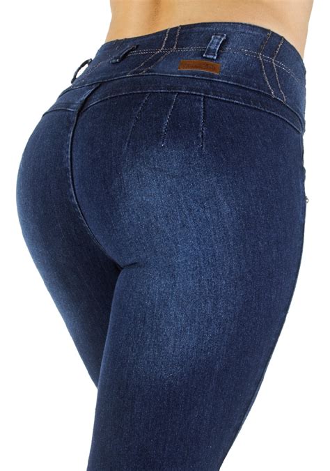 Fashion Love Colombian Design High Waist Butt Lift Skinny Jeans