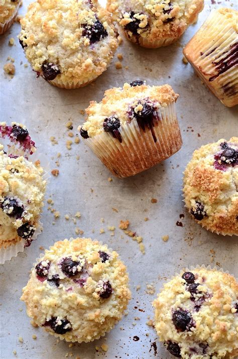 Blueberry Coconut Crumble Muffins Bibbyskitchen Recipes