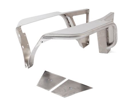 Tjlj 4 Flare Front Tube Fenders Aluminum Genright Jeep Parts