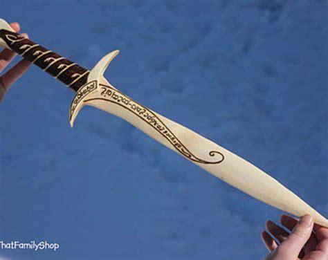 Éowyns Sword Wood Handcrafted Lord Of The Rings Lotr Etsy Toy Barn