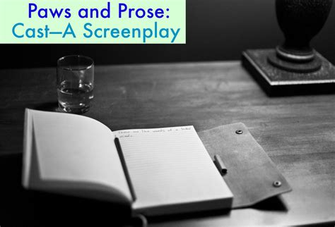 Paws And Prose Cast A Screenplay Little Sea Bear