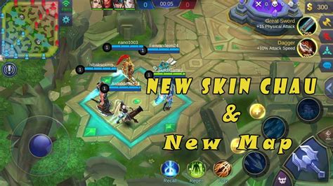 New Skin Chou And New Map Mobile Legends Youtube