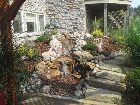 Artistic Visions And Lighting Can Build A Pond Less Low Maintenance