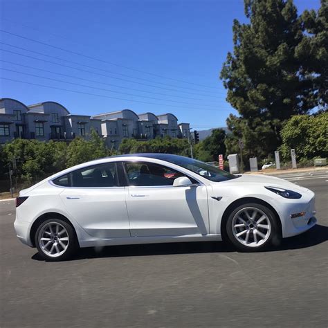 Tesla Model 3 Midnight Grey Spotted Near Tesla Hq