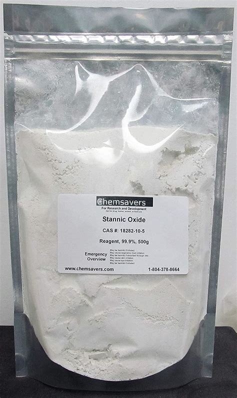 Stannic Oxide Reagent 999 500g Industrial And Scientific