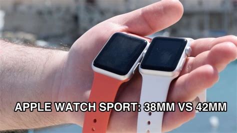 Apple Watch Sport 38mm Vs 42mm Il Confronto Di Iphoneitalia Video