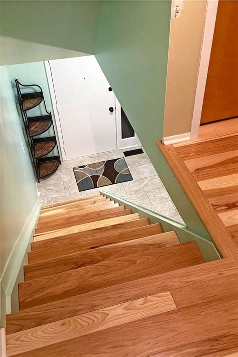 Hickory Stair Tread Stairs Treads And Risers Stair Remodel Stair