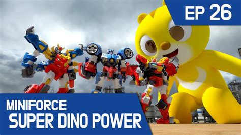 Kidspang Miniforce Super Dino Power Ep26 Miniforce Faces Largest