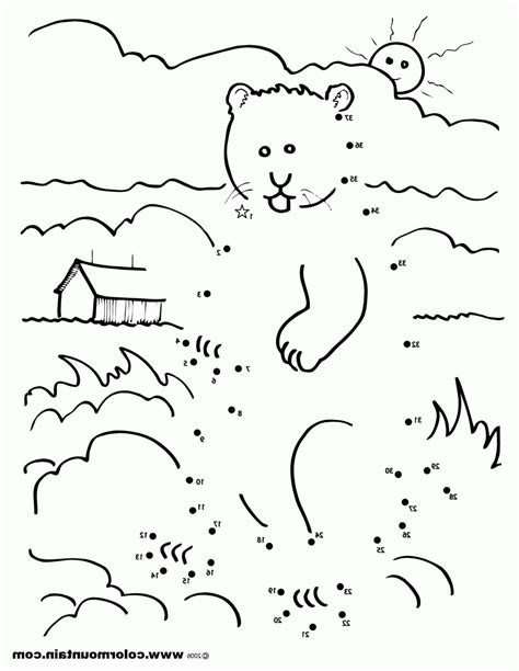 Spring and winter coloring pages, shadow matching, and spring. Groundhog Day Coloring Pages Free Printable - Coloring Home