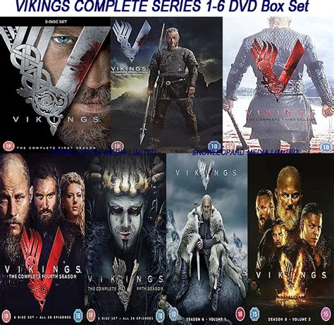 Vikings Complete Series Dvd Box Set Collection Season