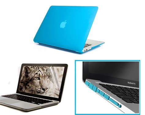 Pindia Aqua Blue Matte Finish Apple Macbook Pro 15 154 Hard Case
