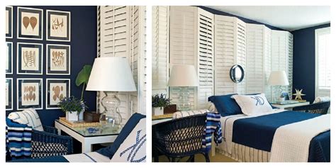 White interior will instantly brighten up your bedroom. Color Roundup: Using Navy Blue in Interior Design | Blaues ...