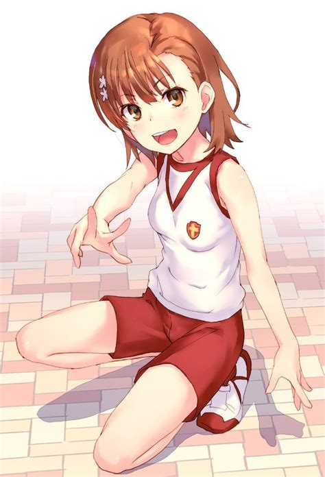 Misaka Looks Ready For Her Event To Aru Series Rawwnime