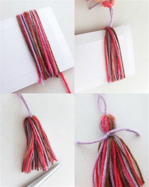 Find the perfect decorative accents at hayneedle, where you can buy online while you explore our room designs and curated looks for tips, ideas & inspiration to help you along the way. Quick Craft: 2 Minute Yarn Tassel | My Poppet Makes