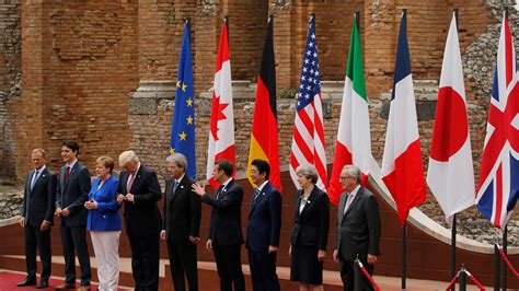 Also known as the group of seven, these countries are seven of the largest economies of the the group was founded in the early 1970s as the seven countries discussed concerns about the collapse. Trade War at the Center of the G7 Summit - USA Herald