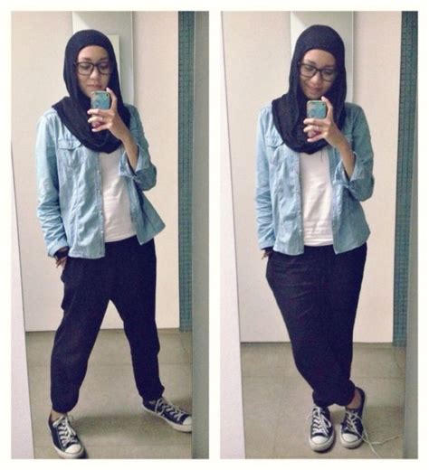 Mungkin hal itu ada benarnya juga! 10 OOTD Hijab Ngampus Paling Gampang dan Bisa Dipraktikkan ...