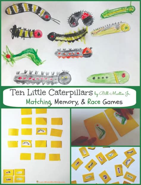 Ten Little Caterpillars Hardcover By Bill Martin Jr Quran Mualim