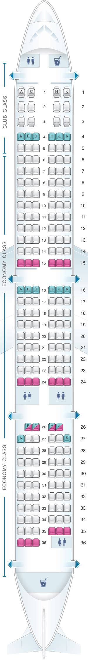 Airbus A321 Seating Chart Air Canada Cabinets Matttroy
