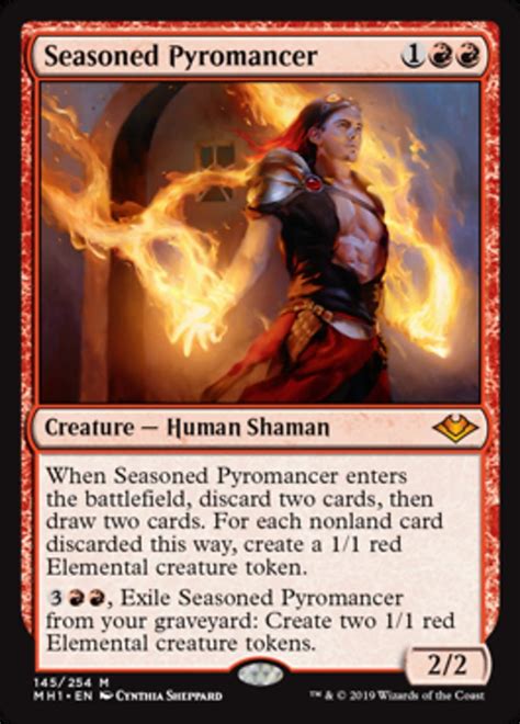 After all, when you instantly save and share cards with others in the community. Seasoned Pyromancer | Magic the gathering, The gathering, Magic the gathering cards
