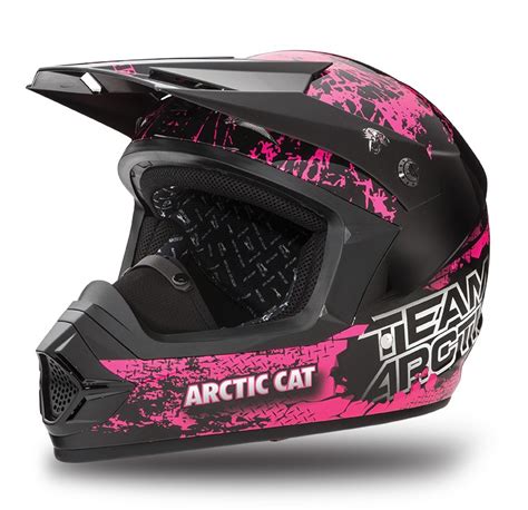 Arctic Cat Mx Arctic Cat Gloss Snowmobile Helmet 2017 Ebay