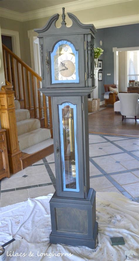 A Grandfather Clock Makeover And A Little History Lilacs And