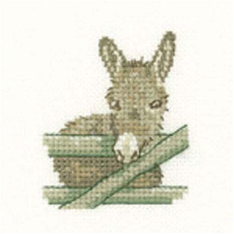 Donkey Cross Stitch Kit For Beginners Uk