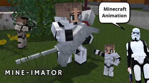 Minecraft Animation Mine Imator Youtube