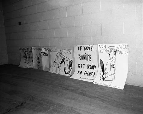 Signs Used By Direction Action Committee During Protest February 1964