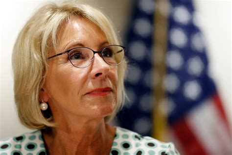 Betsy Devos Releases Sexual Assault Rules She Hails As Balancing Rights
