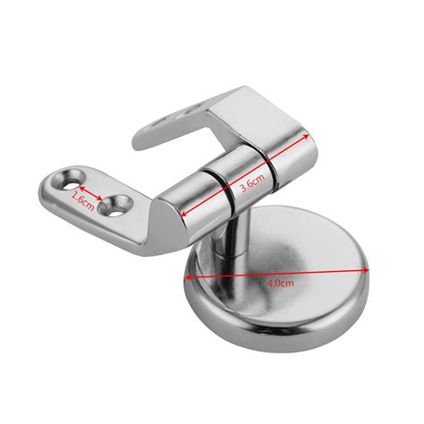 Zinc Alloy Toilet Seat Replacement Hinge Fittings Chrome Finished