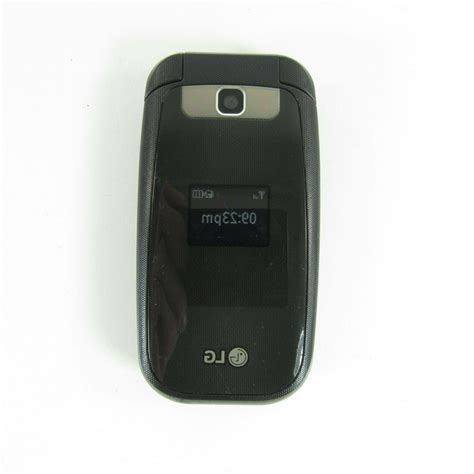 Lg 442bg Black Basic Flip Phone