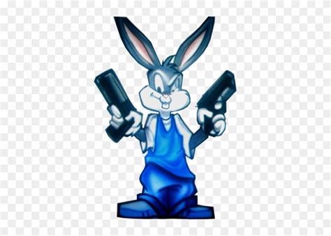 Bugs Bunny Gangsta Gangsta Bugs Bunny Free Transparent Png Clipart