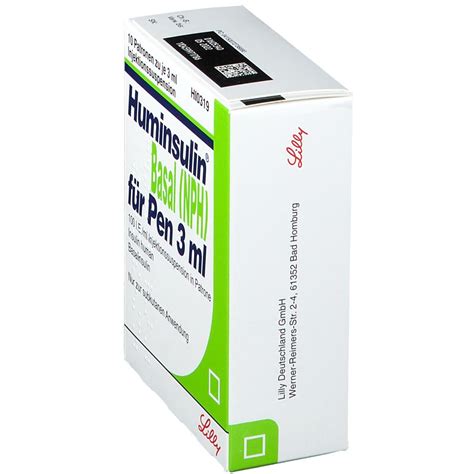 Huminsulin® Basal Nph Für Pen 3 Ml 10x3 Ml Shop