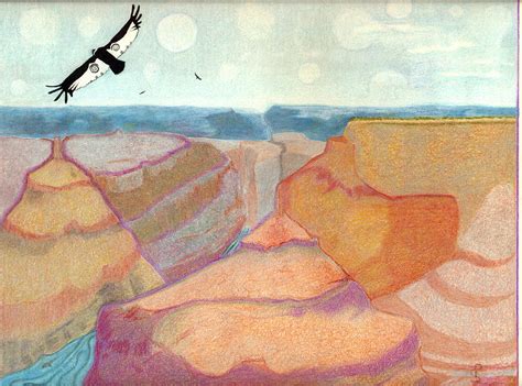 Grand Canyon Drawing by Patricia Pardee