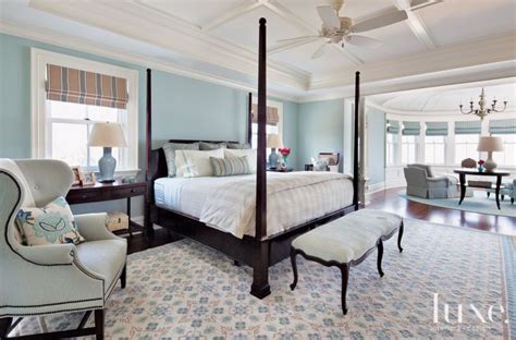 Traditional Blue And Green Master Bedroom Luxe Interiors Design