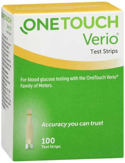 One Touch Verio Strip 100