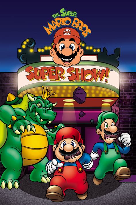 The Super Mario Bros Super Show 1989 The Poster Database Tpdb