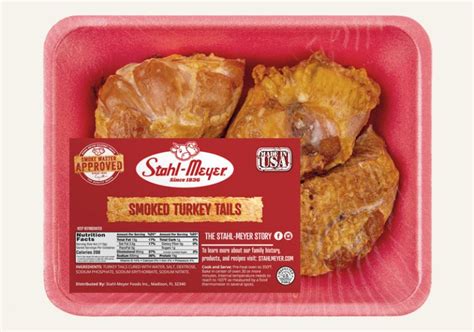smoked turkey tails stahl meyer foods inc