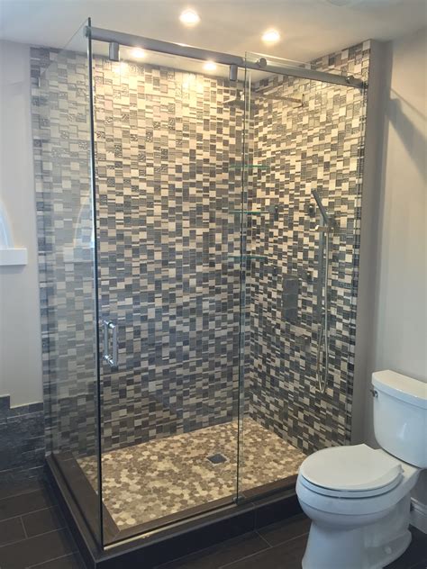 chicago frameless shower doors installation chicago glass and mirror