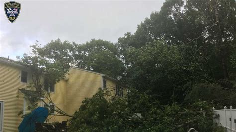 Severe Storm Downs Trees Damages Homes