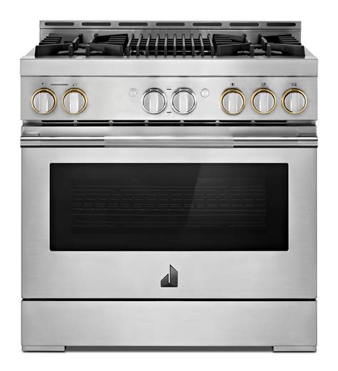 Jenn Air Jgrp636hl 36 Inch Freestanding Gas Range With Grill Stainless