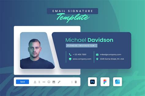 20 Best Professional Email Footer Signature Templates Free Tips 2022
