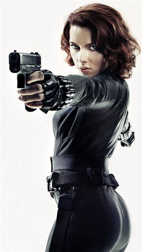 Scarlett Johansson As Black Widow The Avengers Telegraph