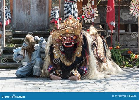 Barong Dance Bali Indonesia Culture Stock Image Image Of Tourist