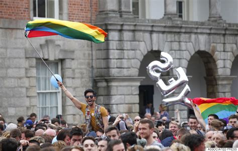 Ireland Gay Marriage Vote Spurs Emotional Celebrations In Photos Huffpost
