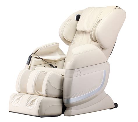 Ultimate Single Button Zero Gravity Massage Chair In Ivory Life Smart