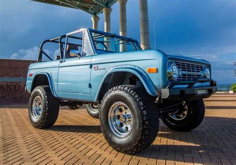1974 Brittany Blue Classic Ford Bronco Classic Ford Broncos Ford