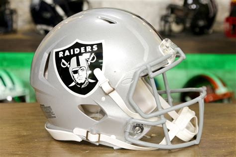Las Vegas Raiders Riddell Speed Authentic Helmet Green Gridiron Inc