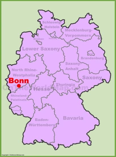 Bonn Maps Germany Maps Of Bonn