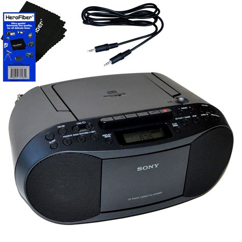 Buy Sony Compact Portable Stereo Sound System Boombox With Mp3 Cd